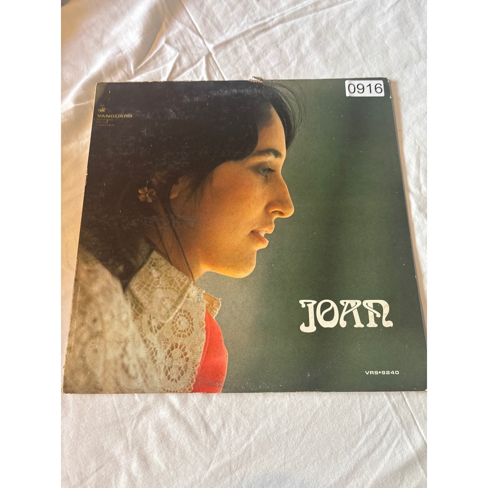 Vanguard Joan Baez Joan Vinyl LP 12" Black Good Folk 1967 Mono VRS-9240